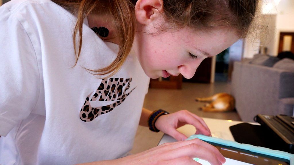 Elodie Bateson has been blind since but has become an expert at making short animated movies