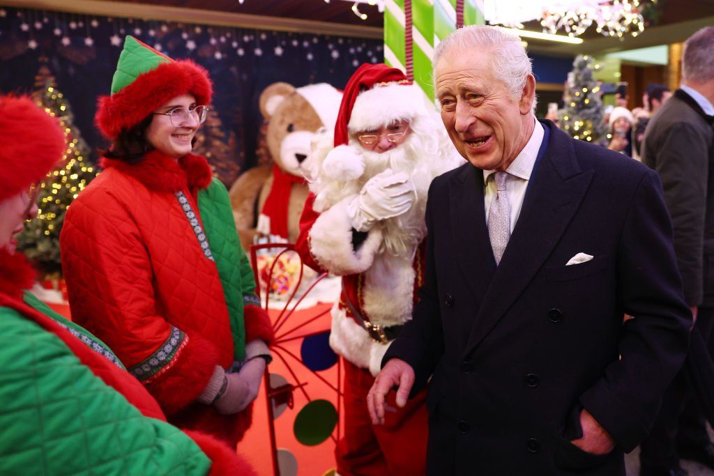 King Charles III meet local business owners at Ealing Broadway Shopping Centre