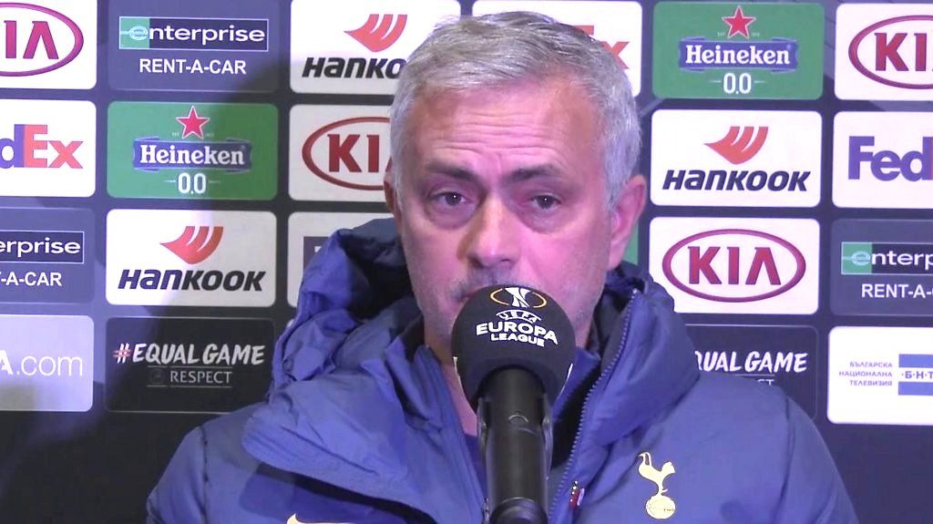 Jose Mourinho Tottenham Boss Uncomfortable With Wales Having An Arsenal Coach Bbc Sport 