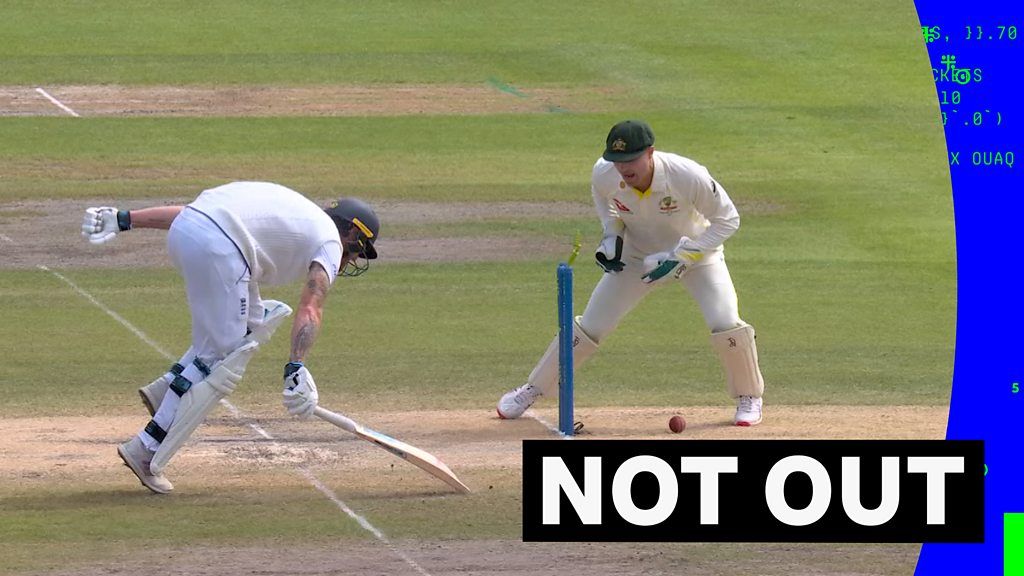 ‘Is that out?’ Carey fumbles chance to run out Stokes