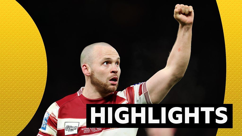 Wigan beat Catalans to win sixth Super League title