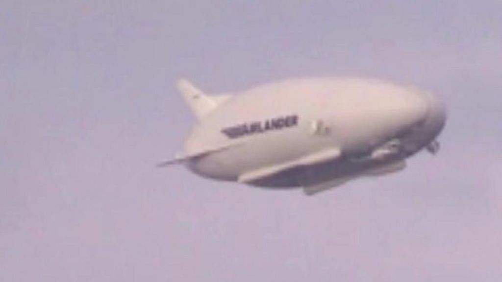 Airlander: World's longest aircraft in test flight