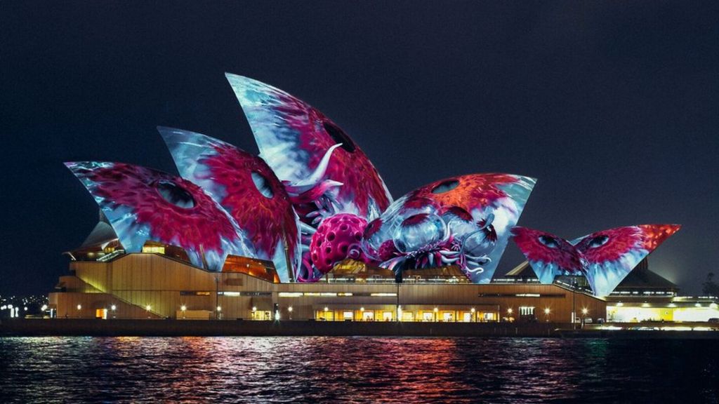 Imaginary creatures to light up Sydney Opera House