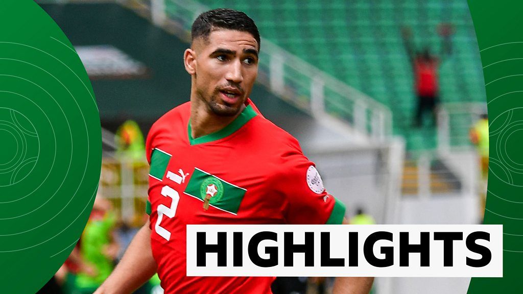 Hakimi on target but Morocco held by DR Congo