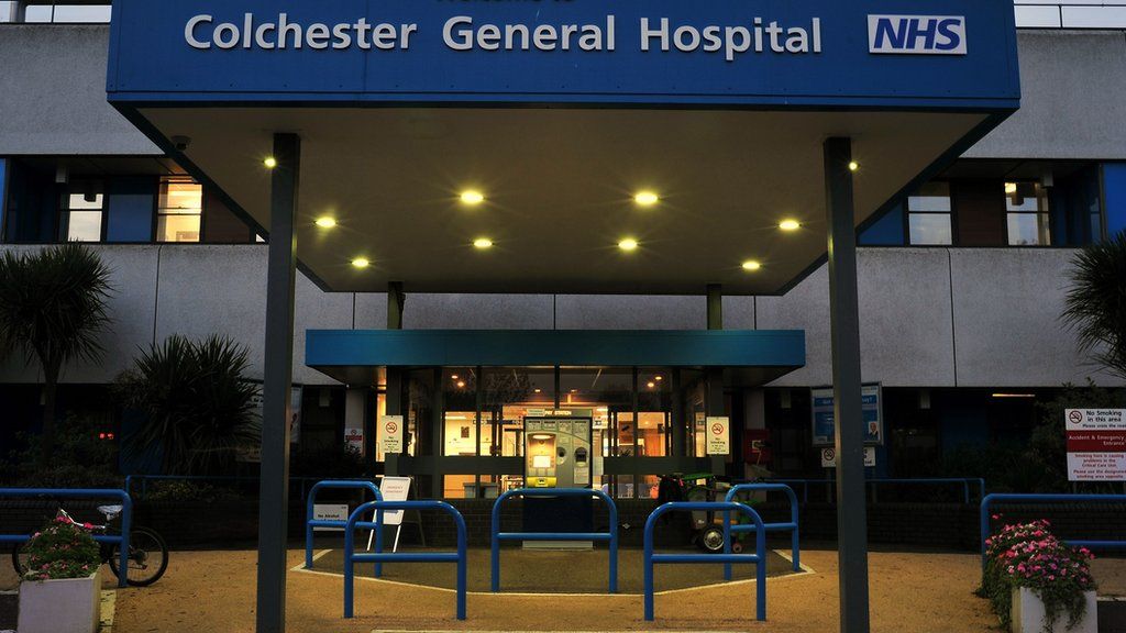 Colchester General Hospital entrance