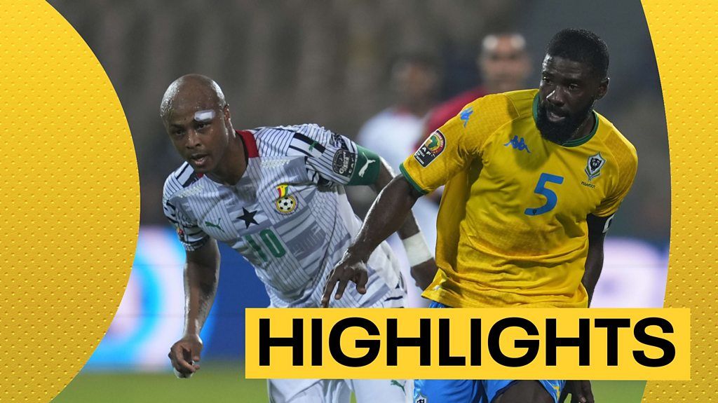 Afcon 2022: Gabon 1-1 Ghana - late equaliser earns Gabon draw - BBC Sport