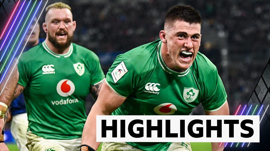 Dominant Ireland score record away win against France