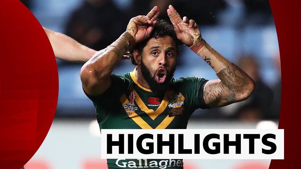 Rugby League World Cup: Australia 84-0 Scotland - rampant Aussies run in 15 tries