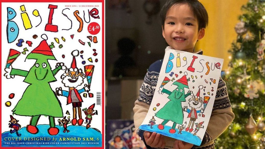 Arnold Sam and his award-winning cover design