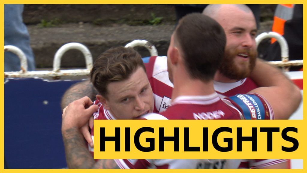 Challenge Cup highlights: Wakefield 6-36 Wigan
