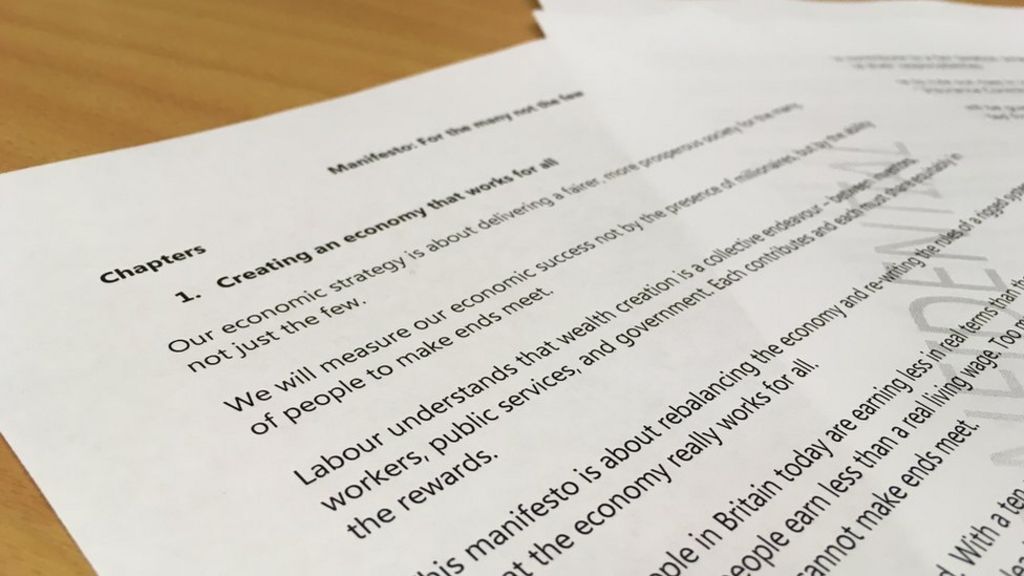 General election 2017: Labour's draft manifesto at-a-glance