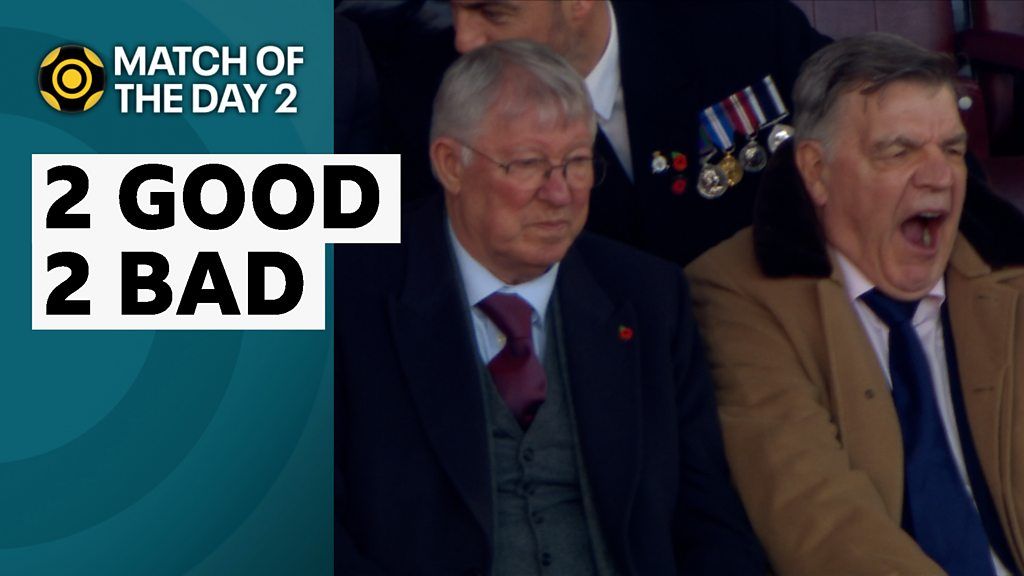 Match of the Day 2: 2 Good 2 Bad - terrible misses, lost footballers, and bored Big Sam