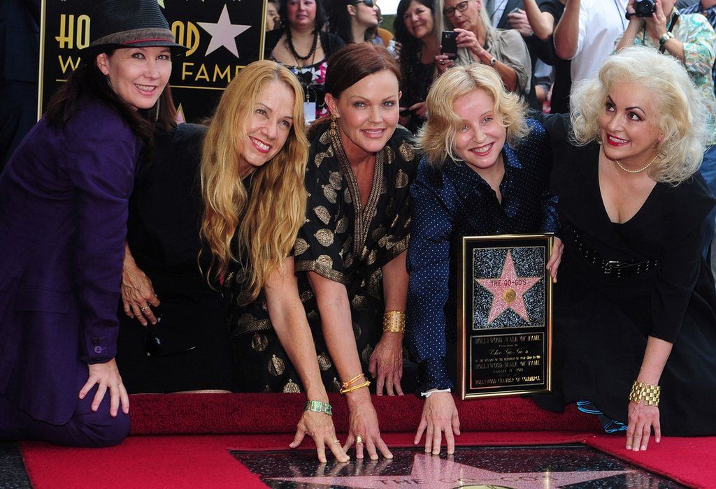 The Go-Go's on the Hollywood Walk Of Fame