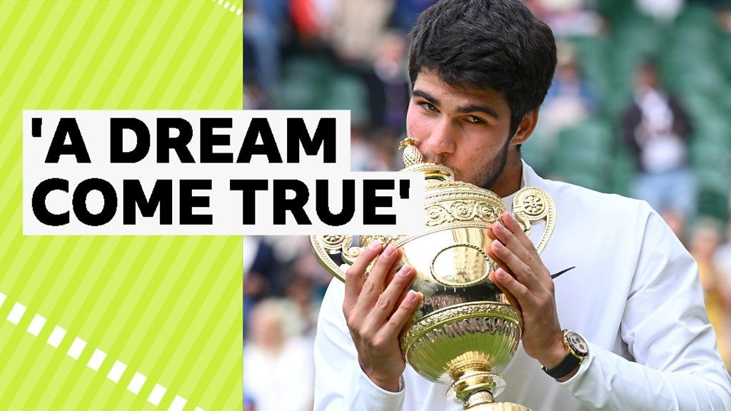 Alcaraz delights in 'dream' Wimbledon victory