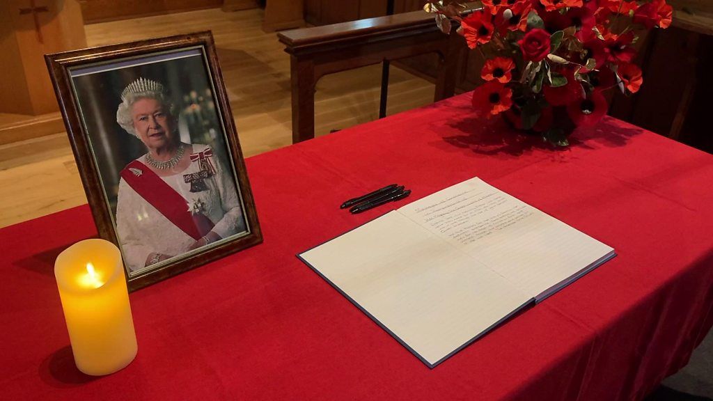 Book of condolence for the Queen