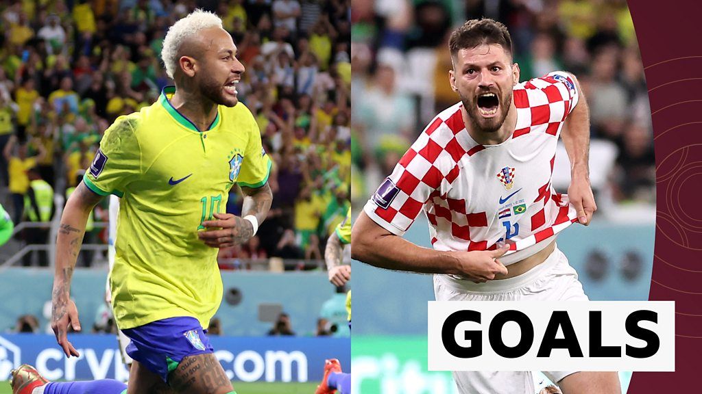 Croatia 1-1 Brazil - watch the goals