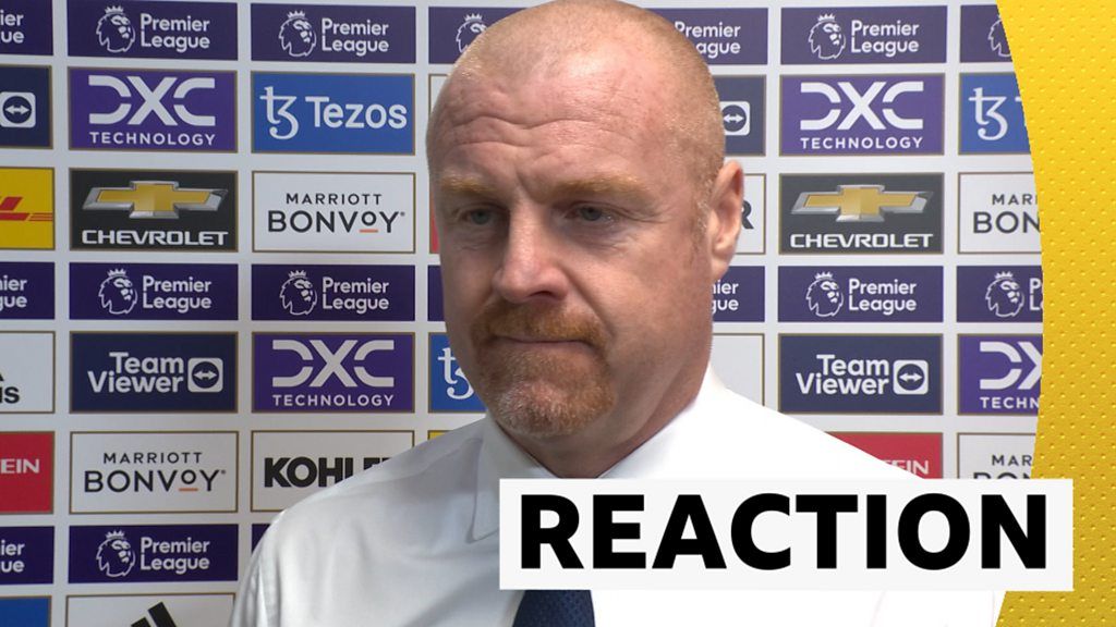 Dyche frustrated by 'too many' Everton mistakes