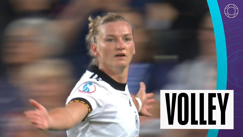 Euro 2022: Alexandra Popp fires Germany 1-0 ahead of France with powerful volley