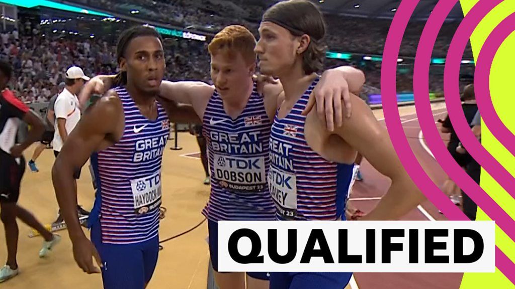 On the line! GB reach 4x400m final by slimmest of margins