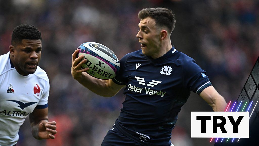 Watch: Scotland score brilliant team try against France