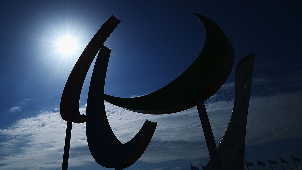 The Paralympics logo