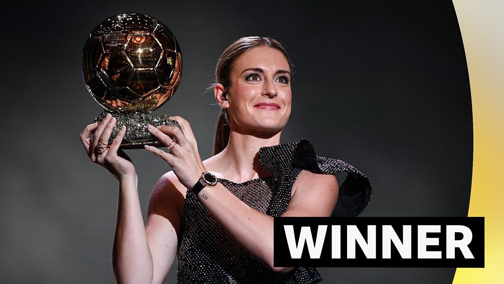 Women's Ballon d'Or: Barcelona's Alexia Putellas wins award for second time
