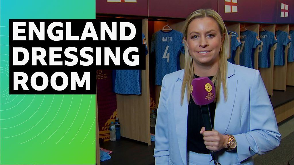 BBC Sport's Jo Currie steps inside the Lionesses' dressing room ahead of the World Cup final