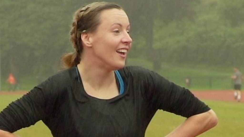 Welsh hurdler Caryl Granville cannot train at an athletics track in Wales' latest lockdown.