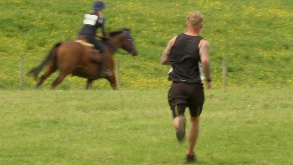 650 runners took part in this year's Man Vs Horse in Llanwrtyd Wells
