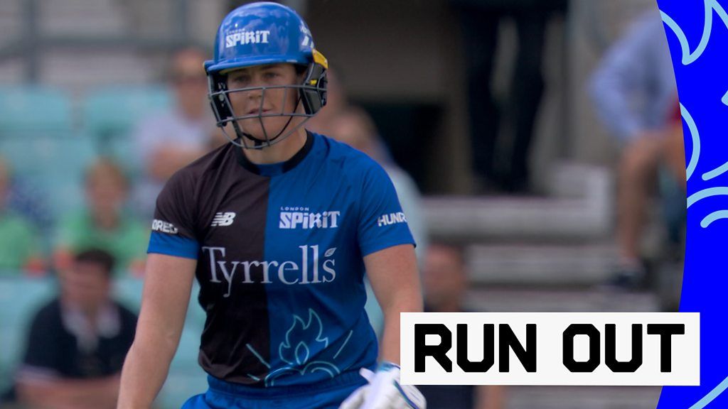 Watch: Harris goes first ball after bizarre run out