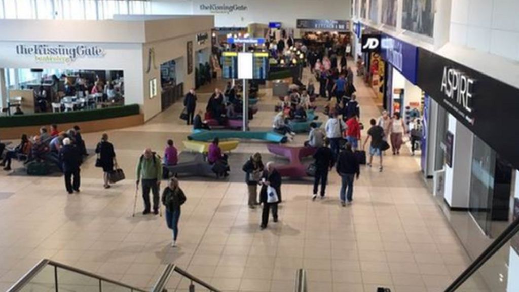 Liverpool John Lennon Airport in Manx patient quiet room U-turn