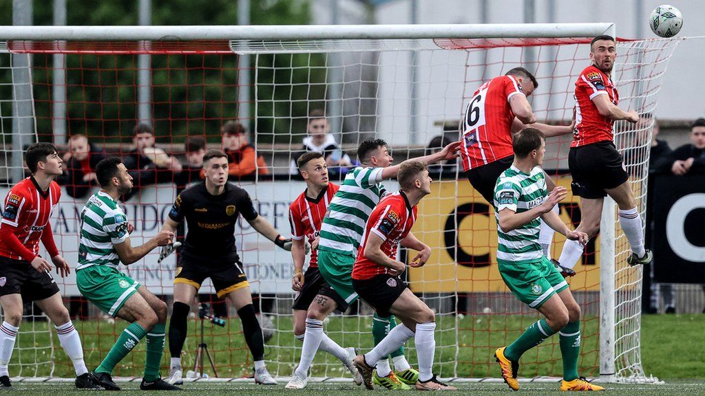 Premier Division: Derry defeated by champions Rovers at Brandywell ...