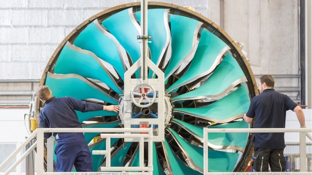 Giant Jet Engines Aim To Make Our Flying Greener Bbc News