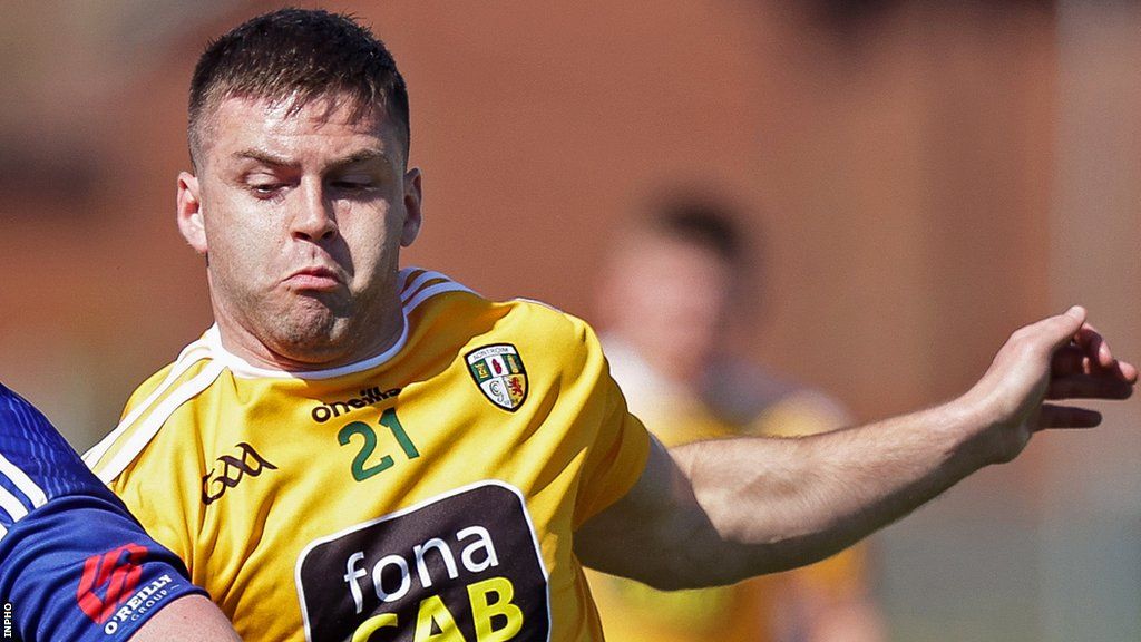 Patrick McBride Antrim forward pays tribute to late sister after manofthematch display in