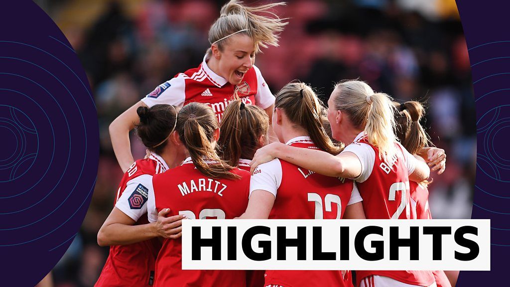 WSL highlights: Arsenal fire five past rivals Tottenham – NewsEverything Football