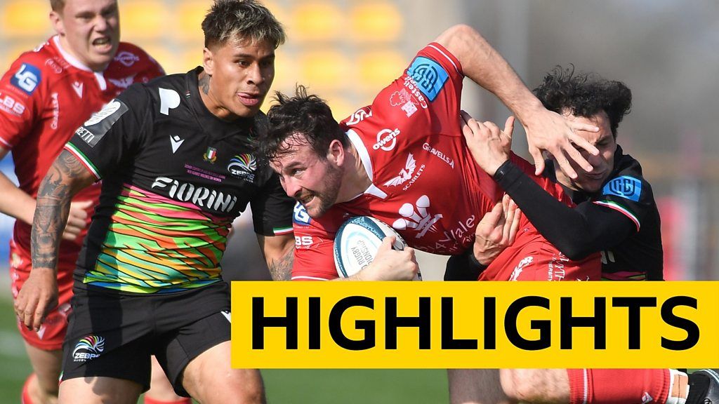 URC highlights: Zebre 24-41 Scarlets