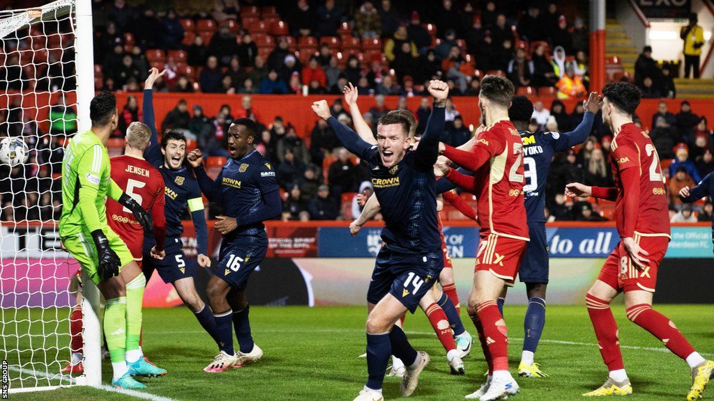 Dundee drew 1-1 on their last visit to Pittodrie in late January
