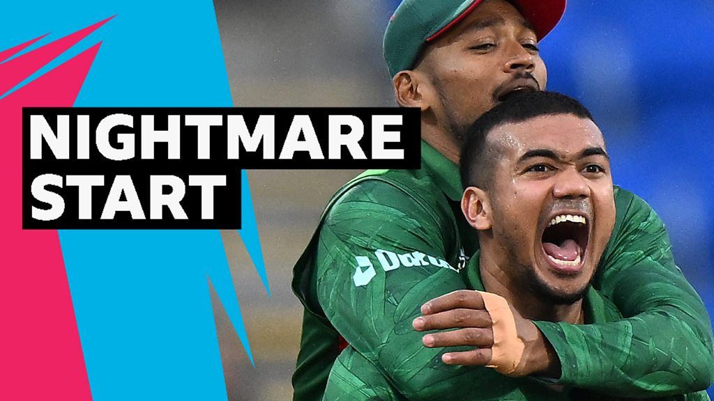 T20 World Cup: Nightmarish start costs Netherlands v Bangladesh