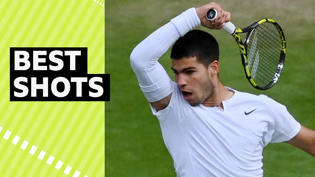 Wimbledon 2022: Watch Carlos Alcaraz, Jule Niemeier and Ons Jabeur in best shots of day five