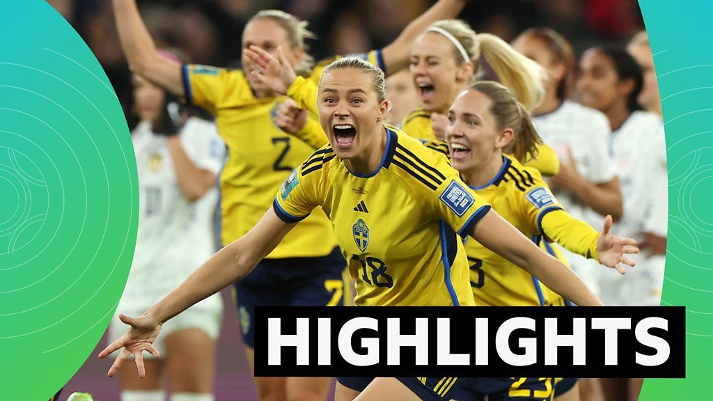 Highlights: Sweden knock USA out after penalty shootout