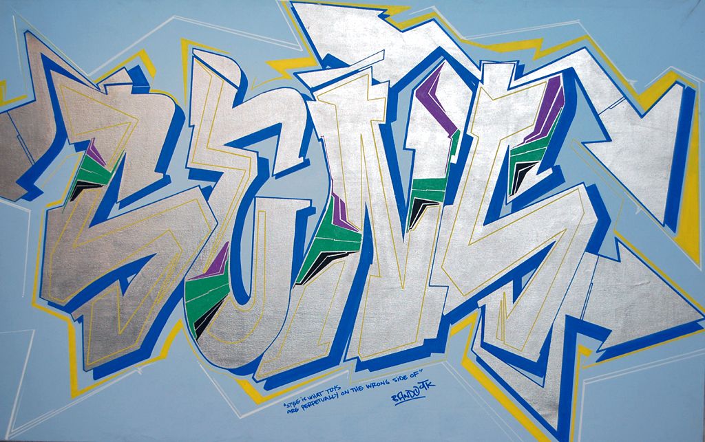 Sens - graffiti by Bando