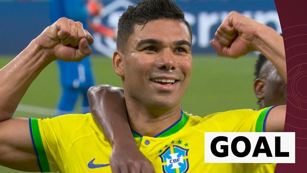 Watch: Casemiro's winner for Brazil against Switzerland