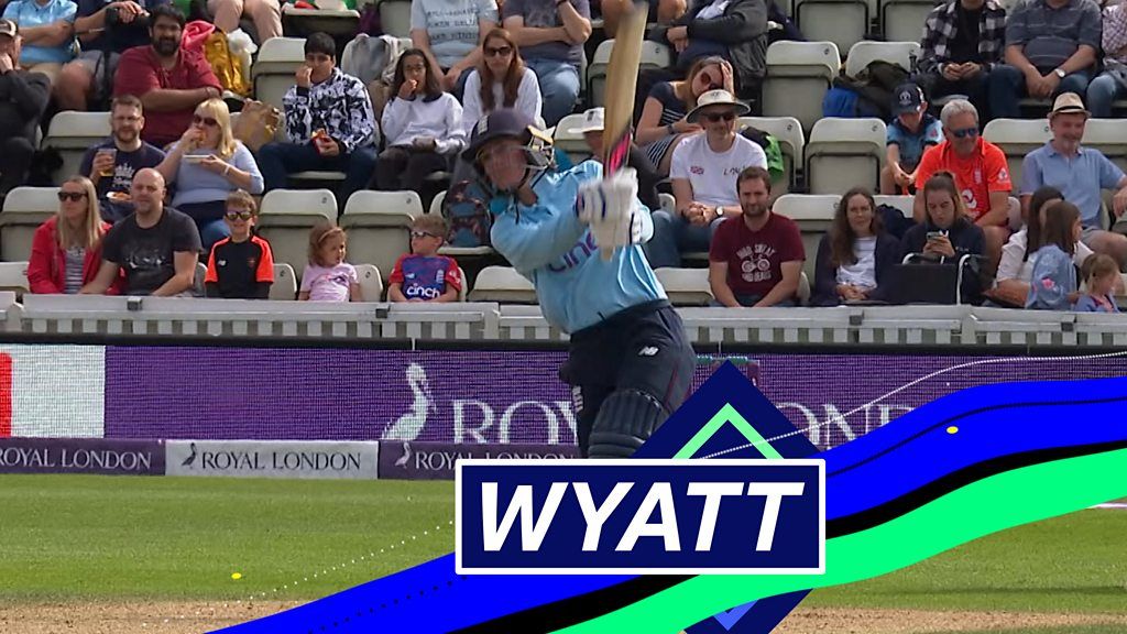 England v New Zealand ODI: Watch the best of Danni Wyatt's unbeaten 63