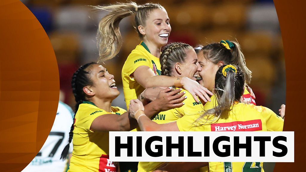 Reigning champions Australia thrash Cook Islands