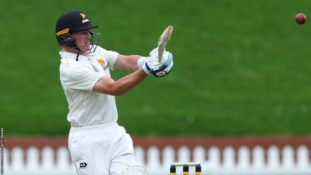 Nathan Smith batting for Wellington