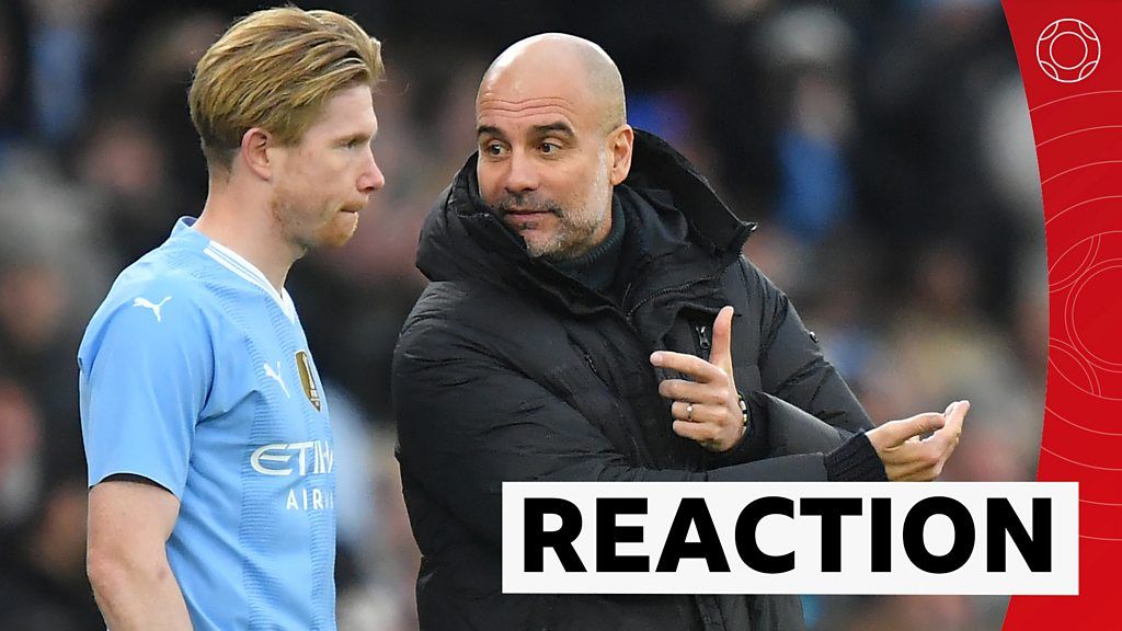 Manchester City 5-0 Huddersfield: Pep Guardiola really pleased as Kevin de Bruyne returns