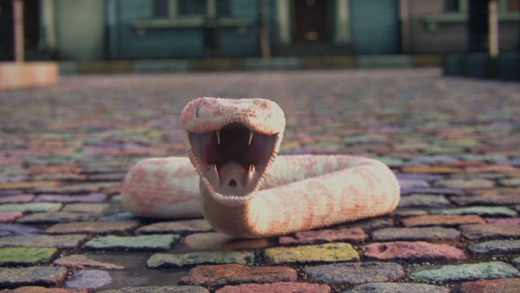 A snake in the Taylor Swift music video