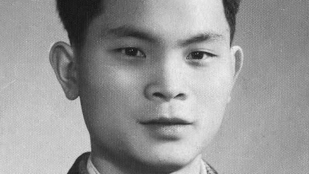 Professor Lang Linfu as a young man.