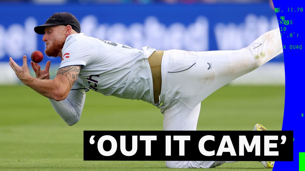 Stokes comes close to taking incredible catch