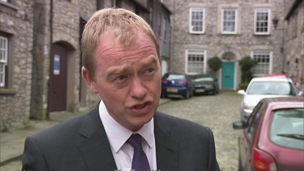 Lib Dem leader Tim Farron backs US air strikes on Syria